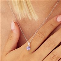 Collana Brosway Donna FANCY - MAGIC PURPLE in Argento FMP25 - FMP25
